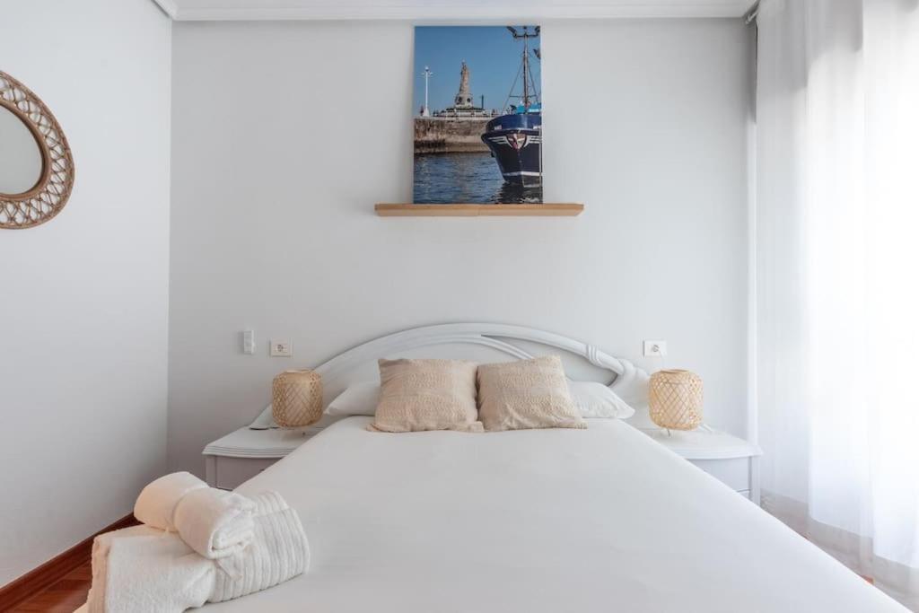 Appartamento Acogedor Piso En Santurtzi .Parking Privado Esterno foto